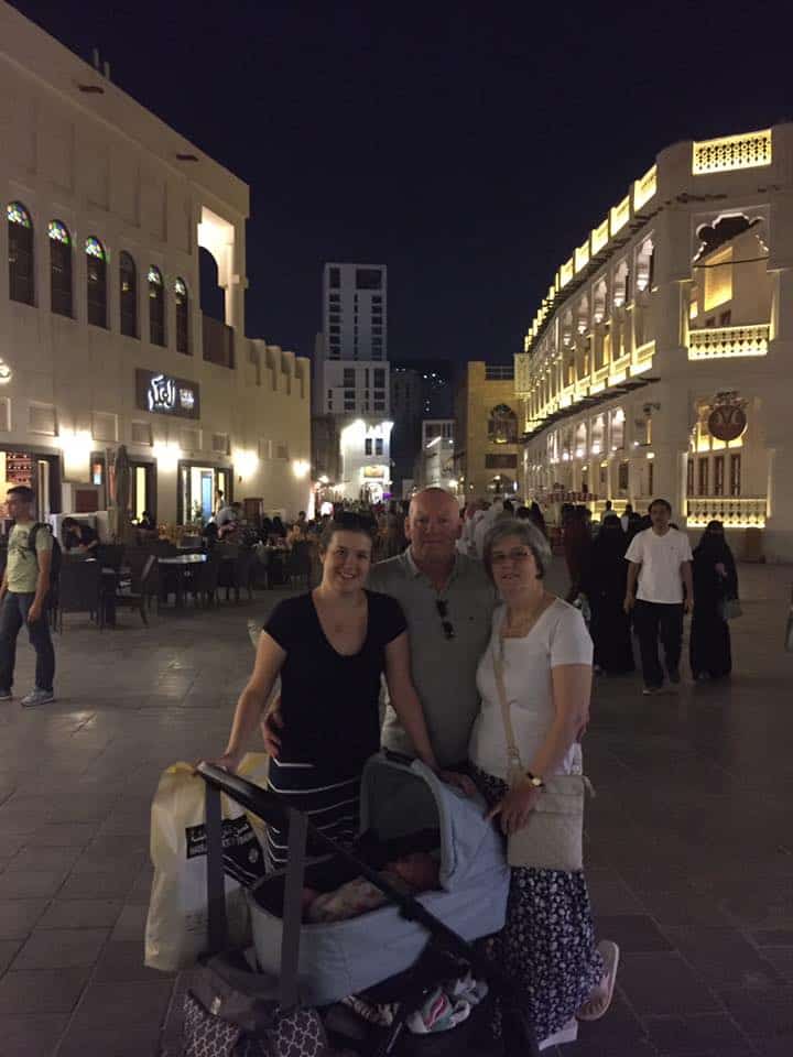 Souq Waqif at night