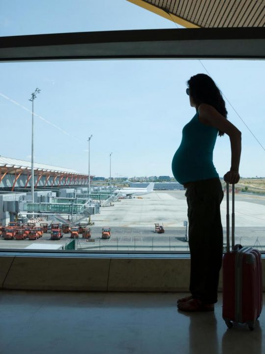 How to Survive flying with morning sickness