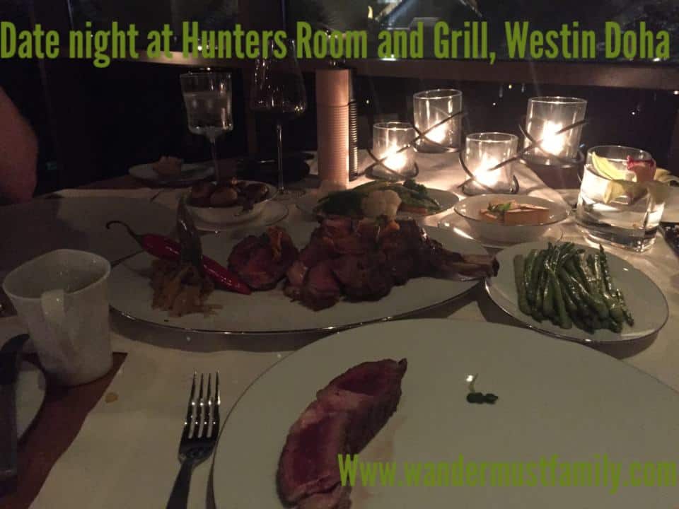 Hunter’s Room and Grill Review, Westin Doha
