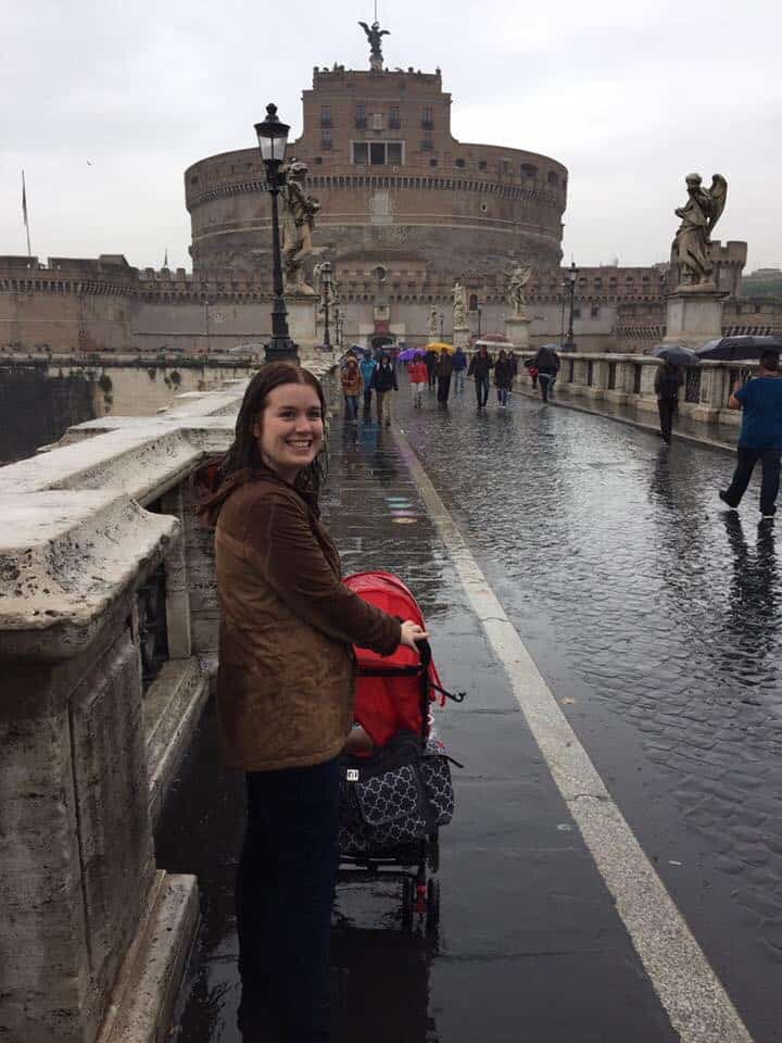 Rome with a baby / ROme with a toddler / Using a stroller in Rome