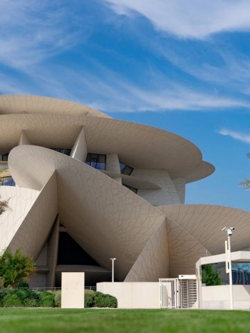 National Museum of Qatar - one of the most beautiful places in Qatar