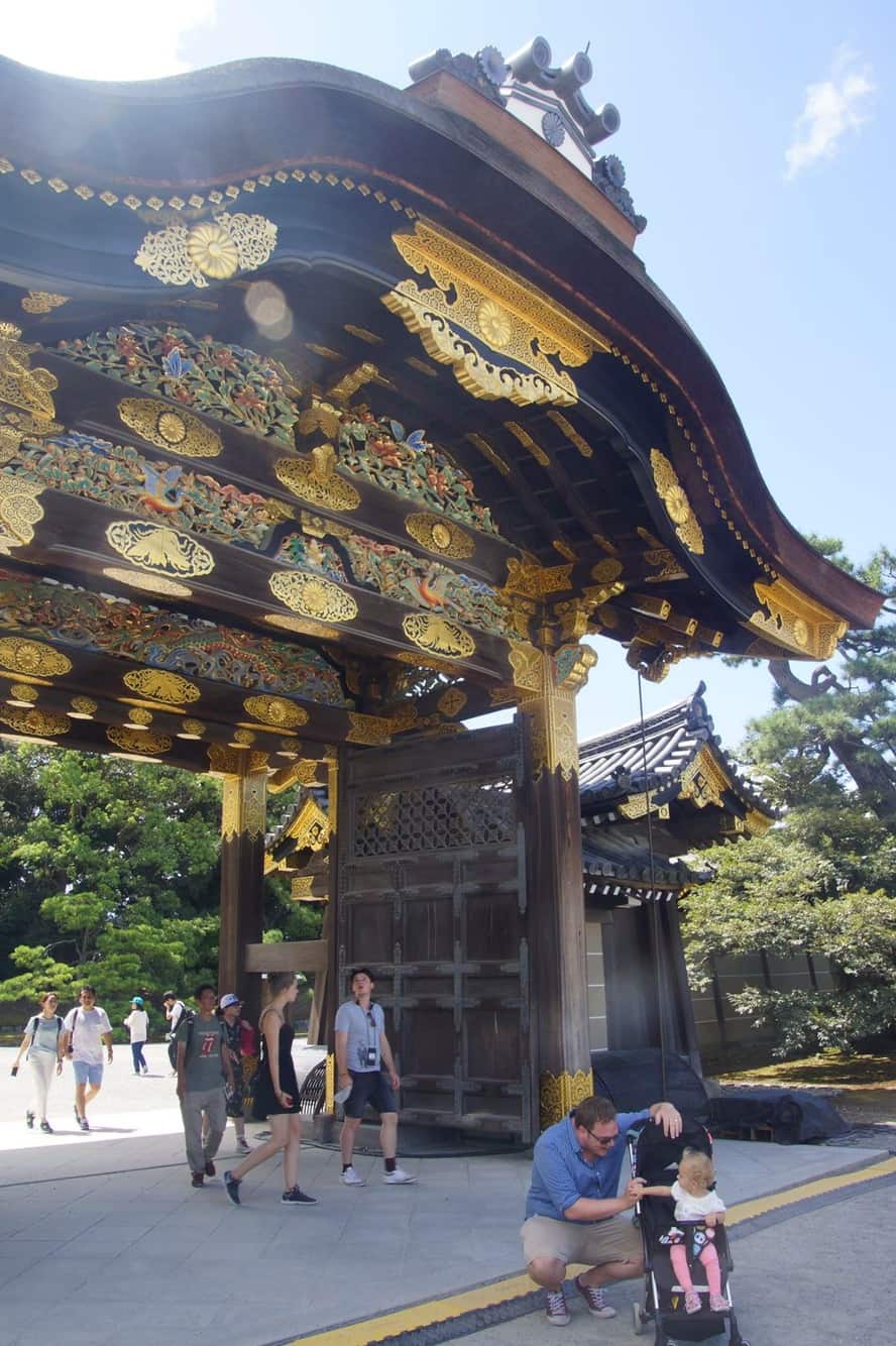 Nijo Castle - things to do with kids in kyoto