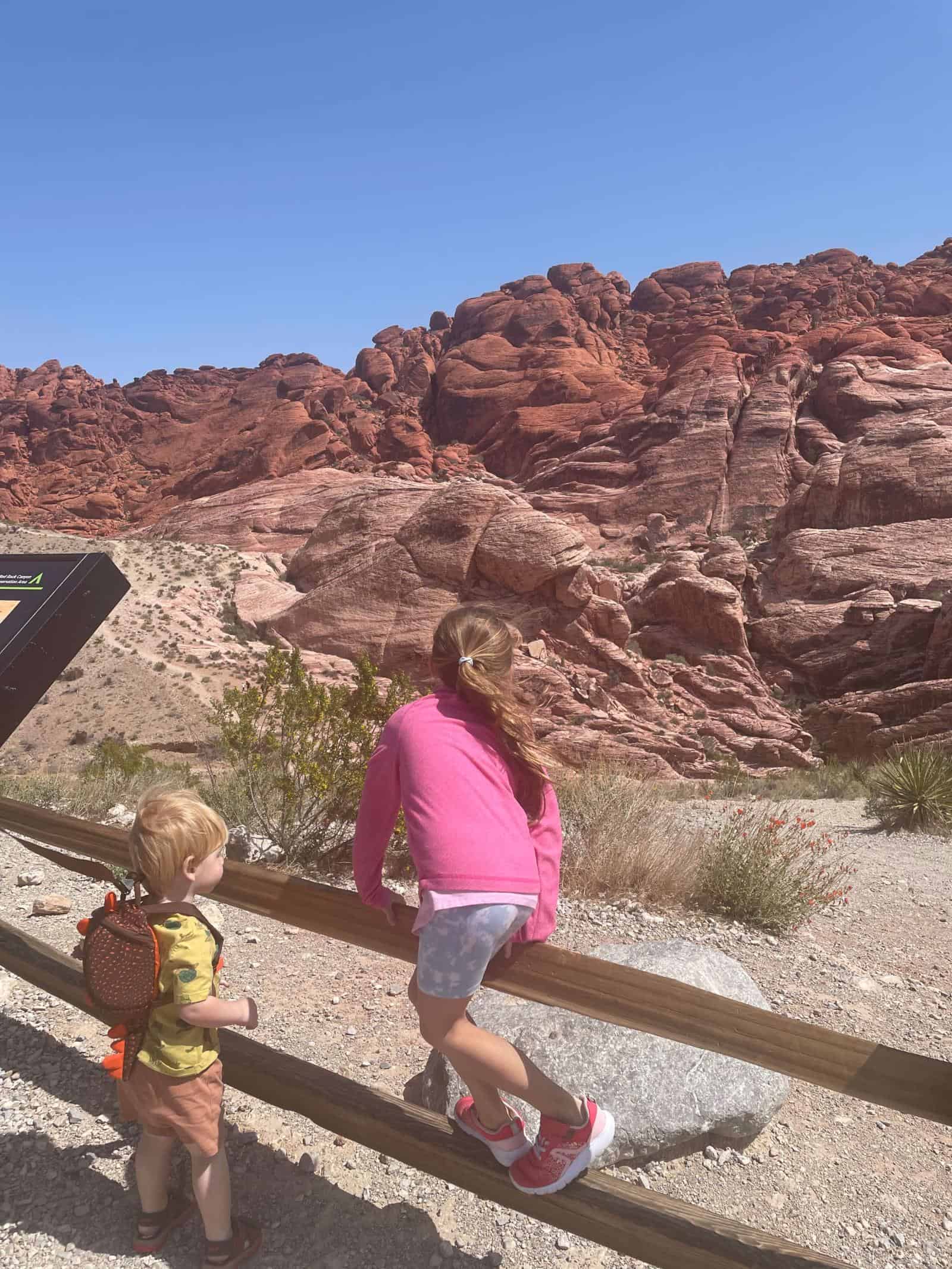 Red Rock Canyon with Kids / Red Rock Canyon with toddlers