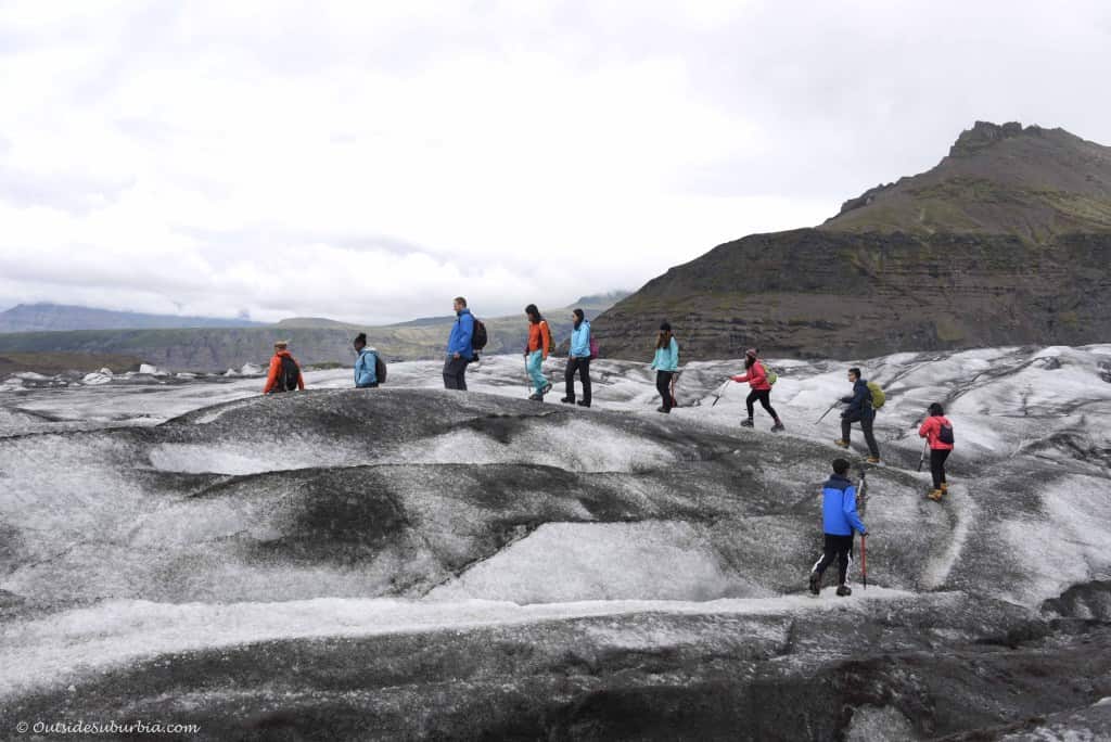 Glacier Walking with Kids in Iceland 