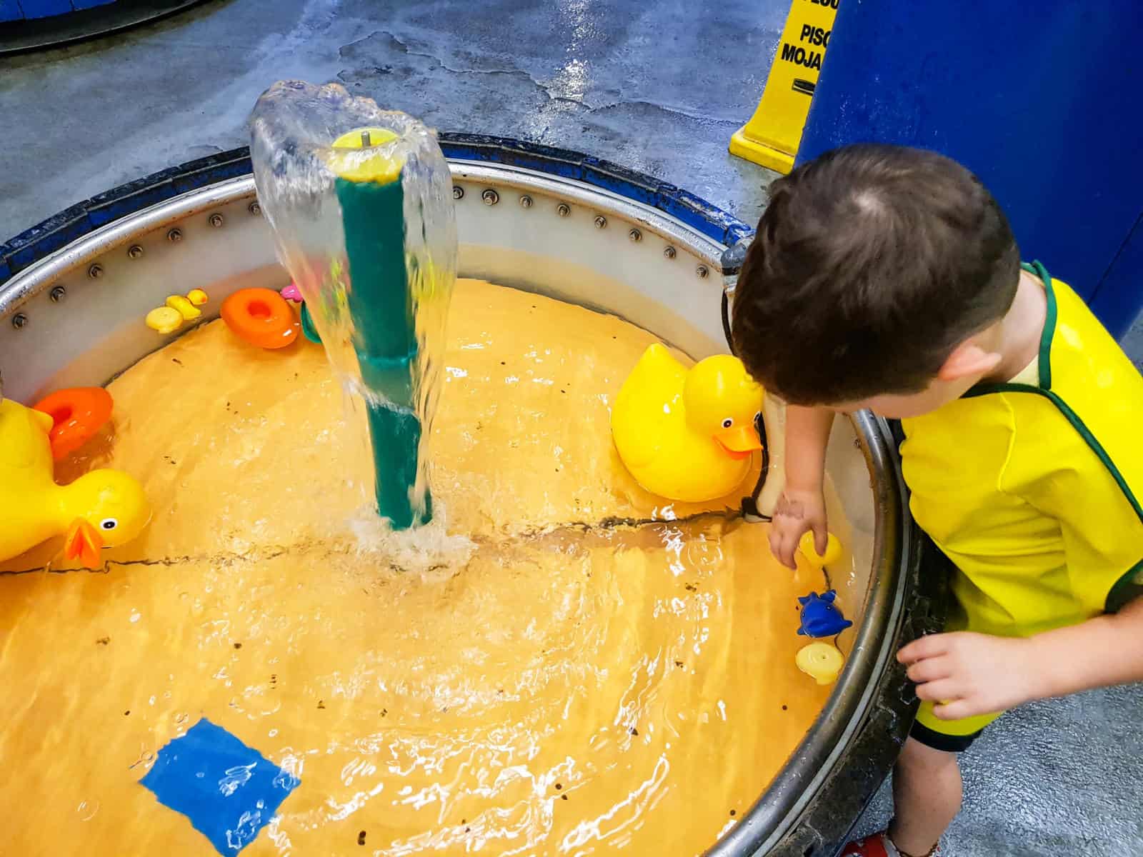 Toddler at Portland Children's Museum - Best Things to do in Portland with toddlers