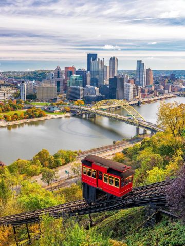 View of Pittsburgh - things to do with toddlers in Pittsburgh