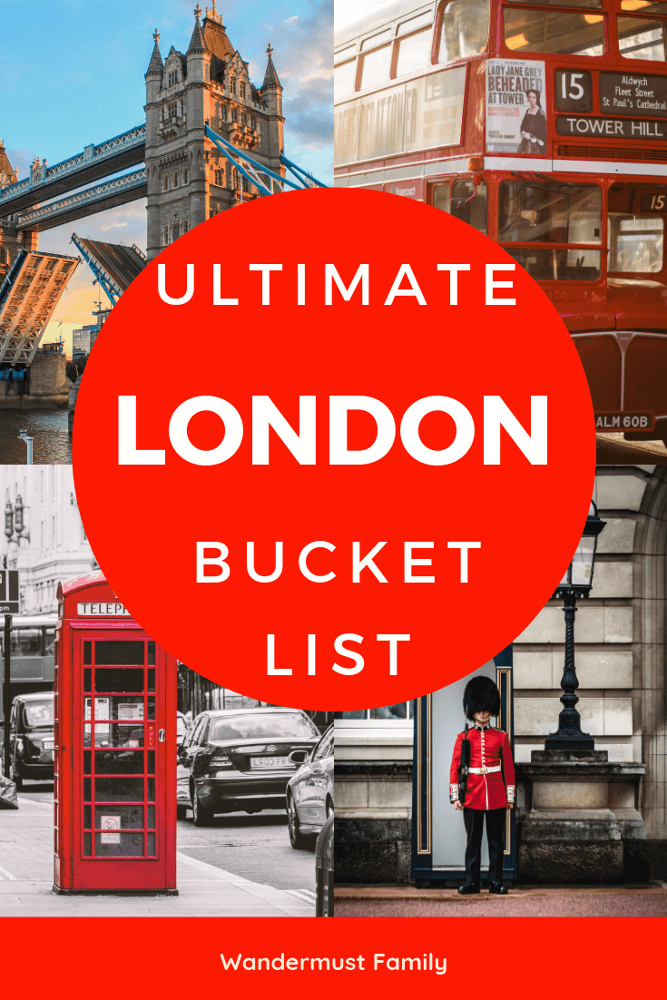 Ultimate London Bucket list including London hidden gems, best things to see in london #londonbucketlist #thingstodoinlondon #londonthingstodo #whattodoinlondon #visitlondon #londonhiddengems