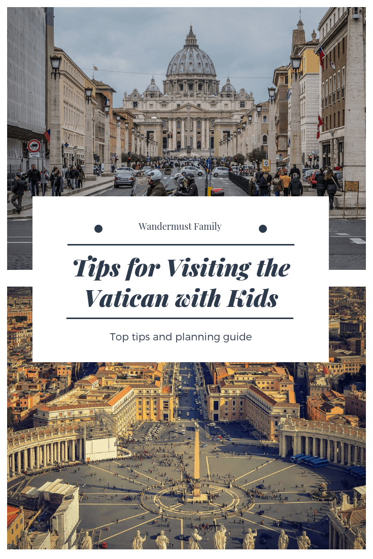 Visiting the Vatican with Kids #vatican #vaticancity #italy #italywithkids #rome