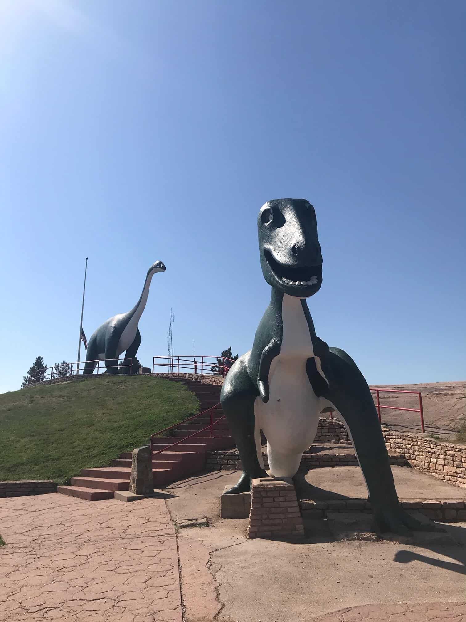 A visit to Dinosaur Park for your south dakota vacation itinerary