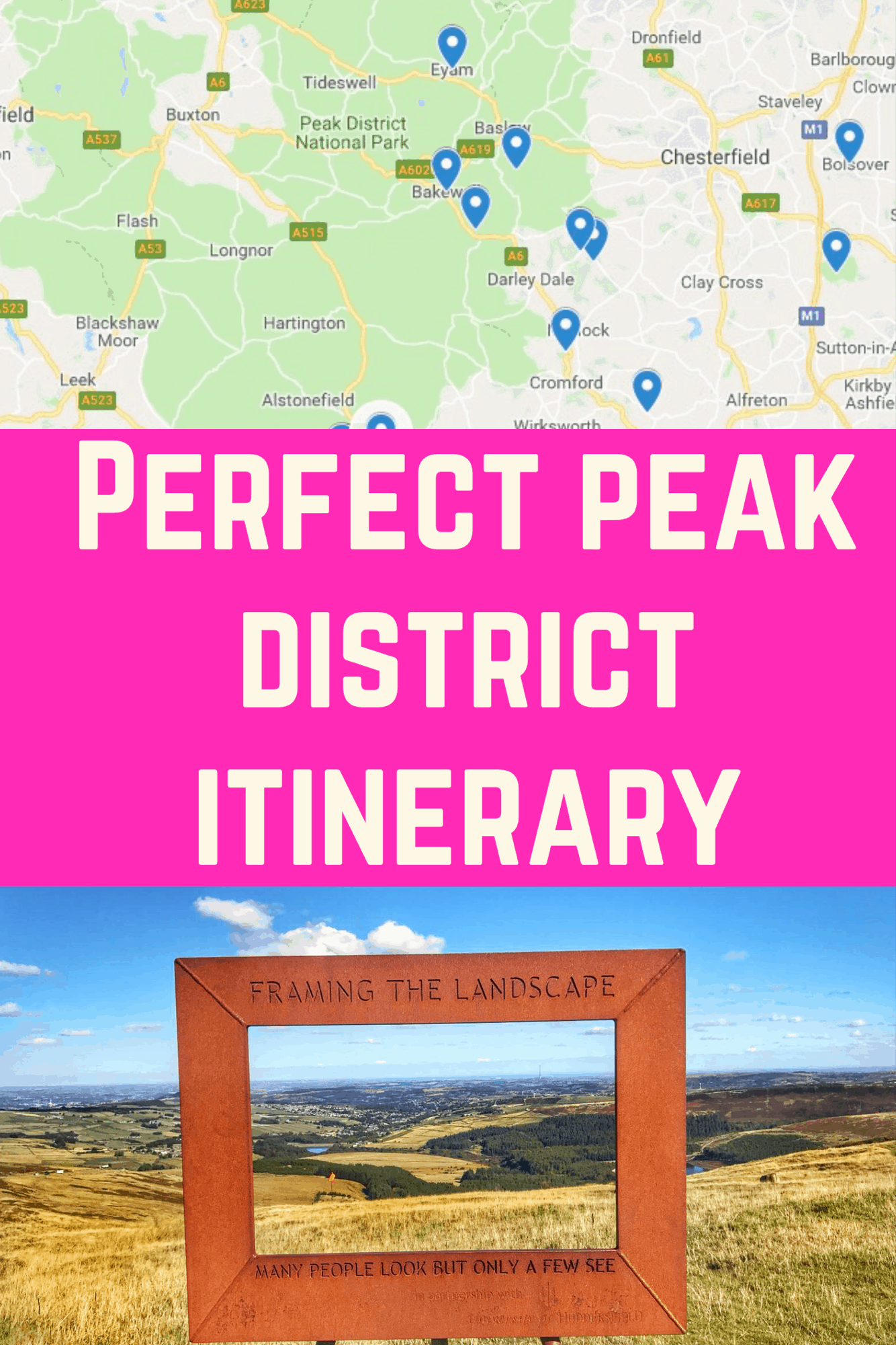 Perfect Peak District Itinerary. One Week in the Peak District. Peak District Packing List. Best Things to do in the peak district #peakdistrict #visitthepeakdistrict #peakdistrictravel #peakdistrictitinerary #ashbourne #bakewell #chatworth