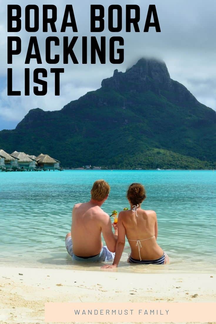 Bora Bora Packing List 