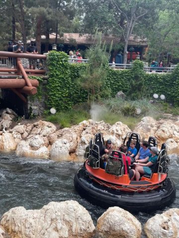 Best Rides at California Adventure on a rainy day - grizzly gulch
