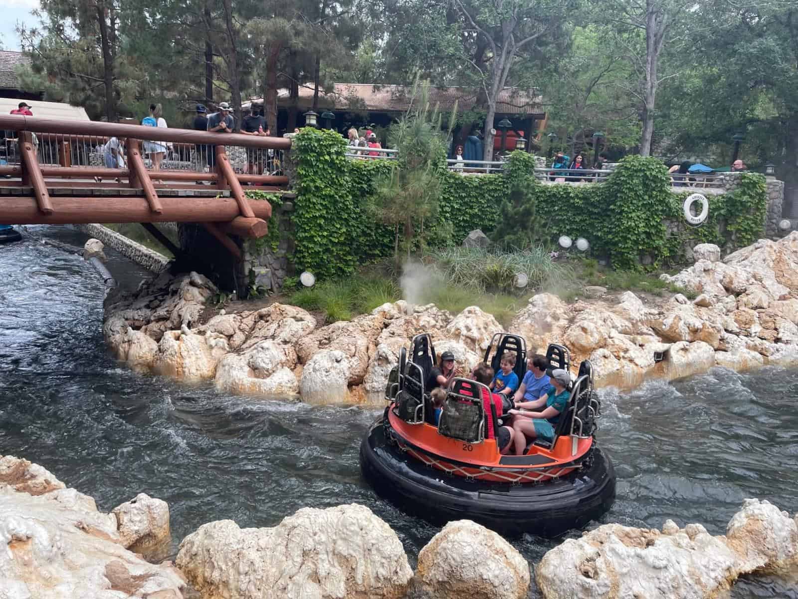 Best Rides at California Adventure on a rainy day - grizzly gulch
