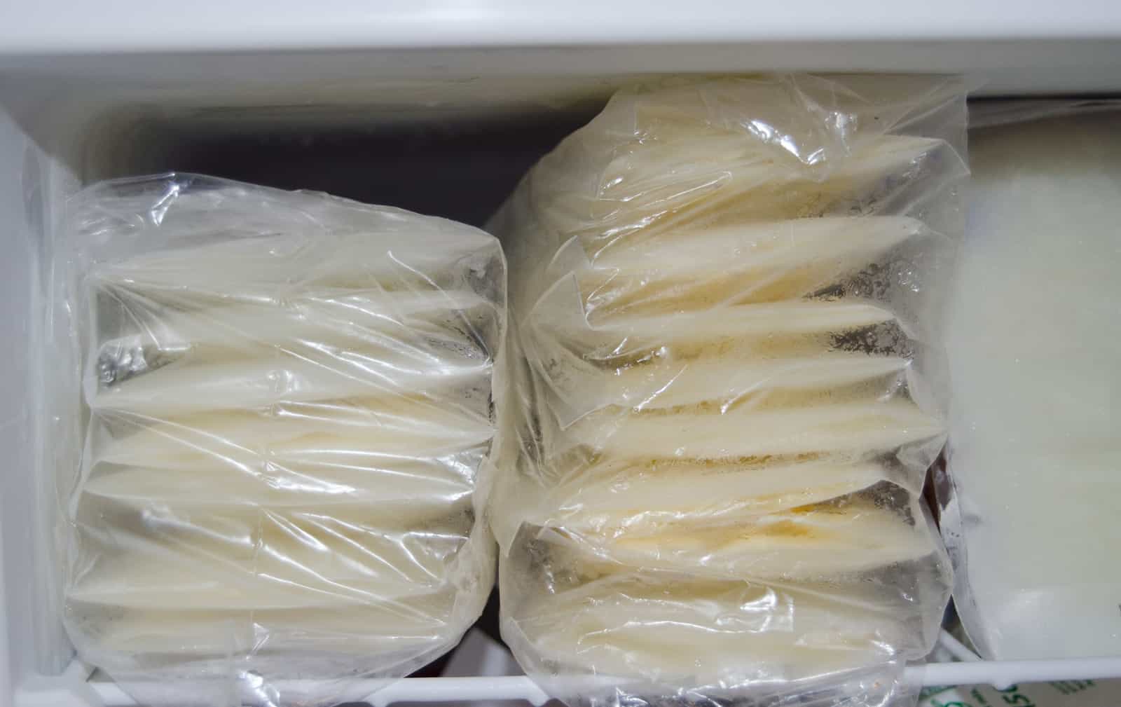 Frozen Breast Milk in Freezer - Traveling with Frozen Breast Milk 