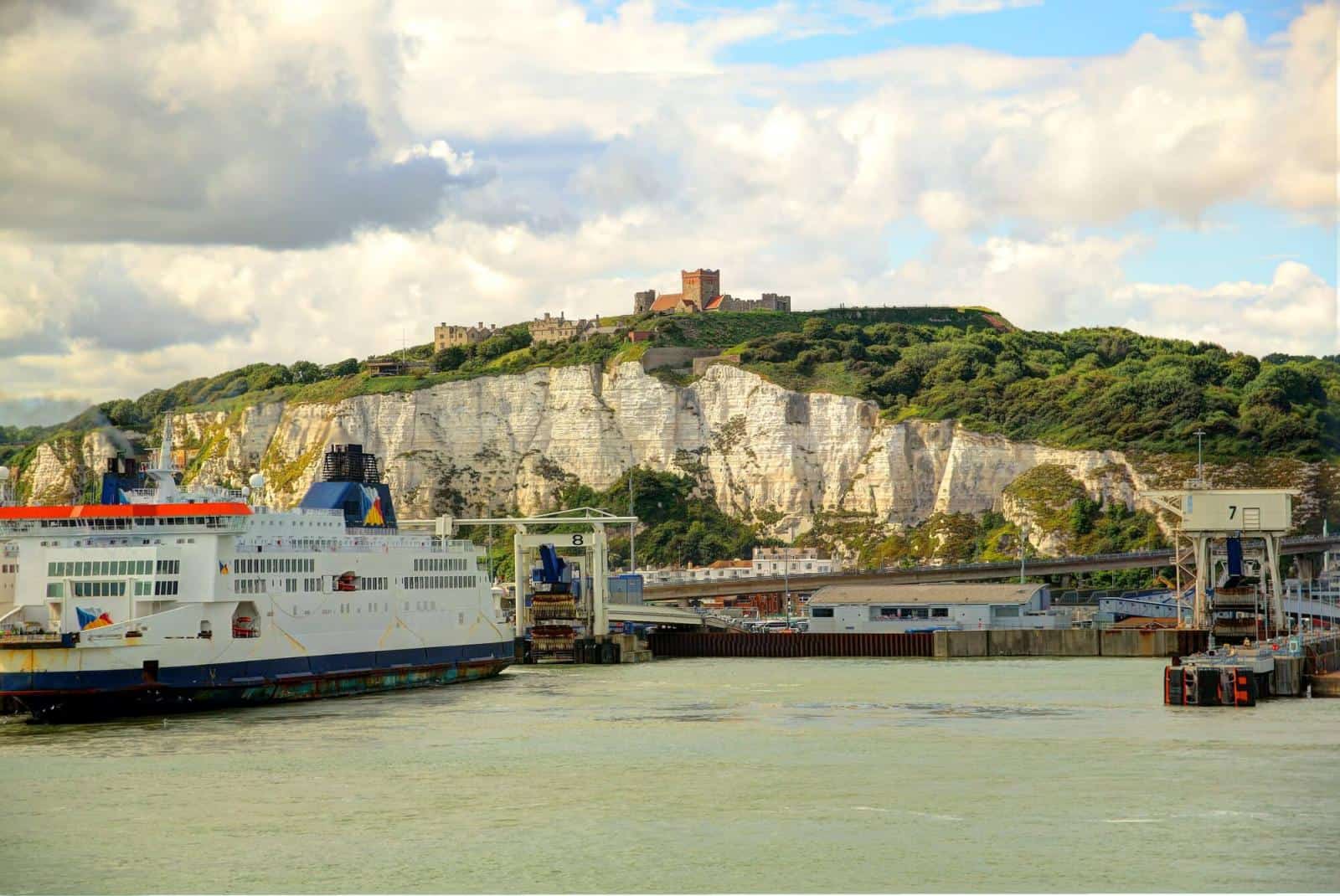 ferry at dover - drive to Disneyland Paris