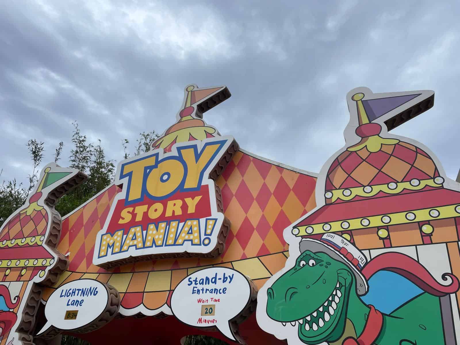 Toy Story Midway Mania at Hollywood Studios