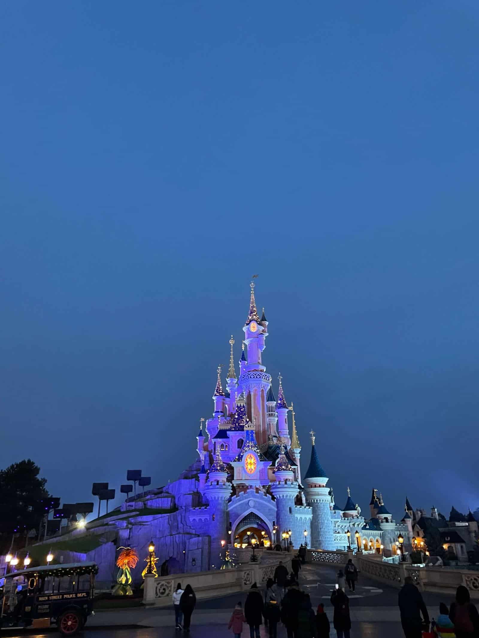 Disneyland Paris Castle at Night - Disneyland Paris Castle Facts, Trivia and History