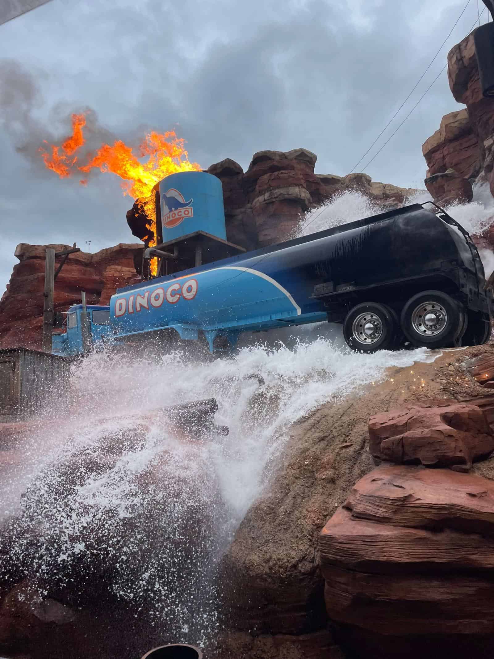 Cars Road Trip Ride - water ride at Walt Disney Studios