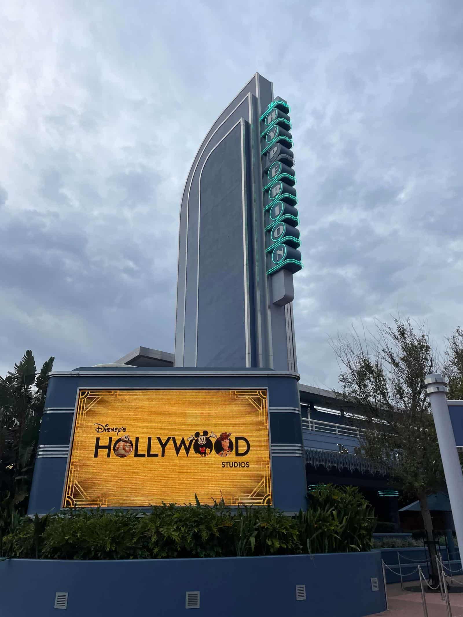 Hollywood Studios Sign