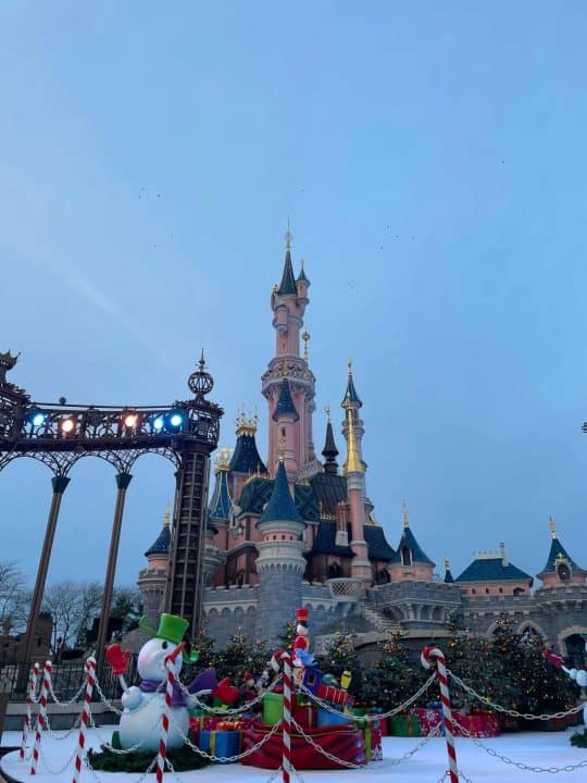 Visiting Disneyland Paris in Winter