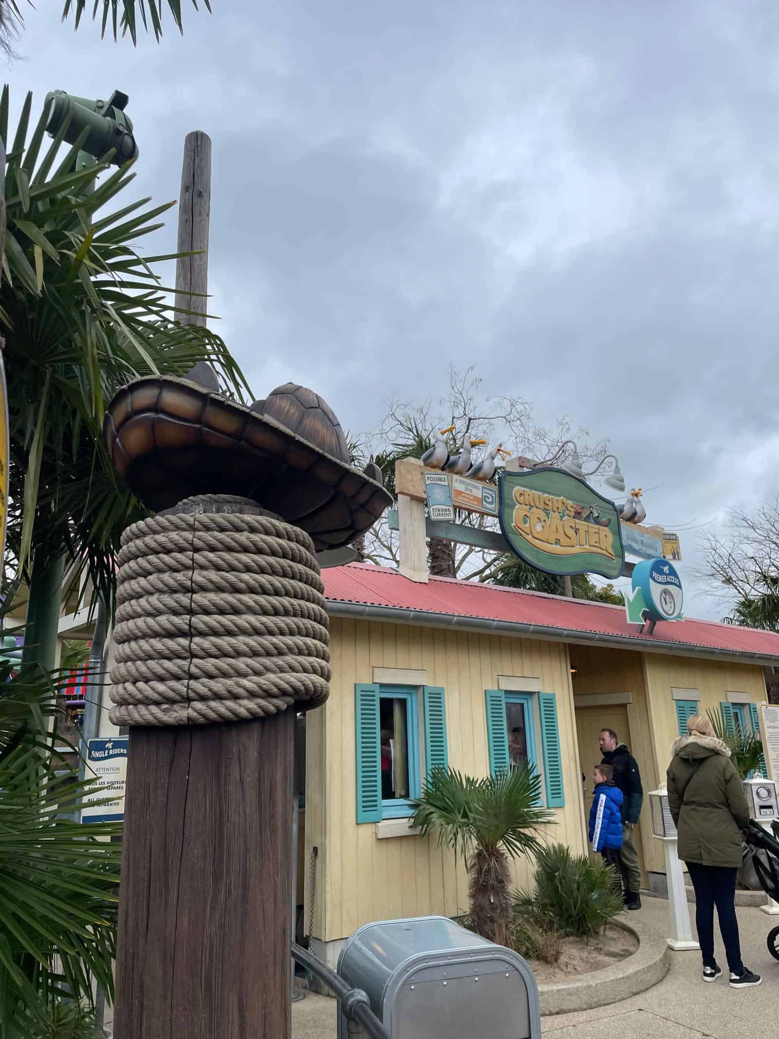 Disneyland Paris Crush's Coaster