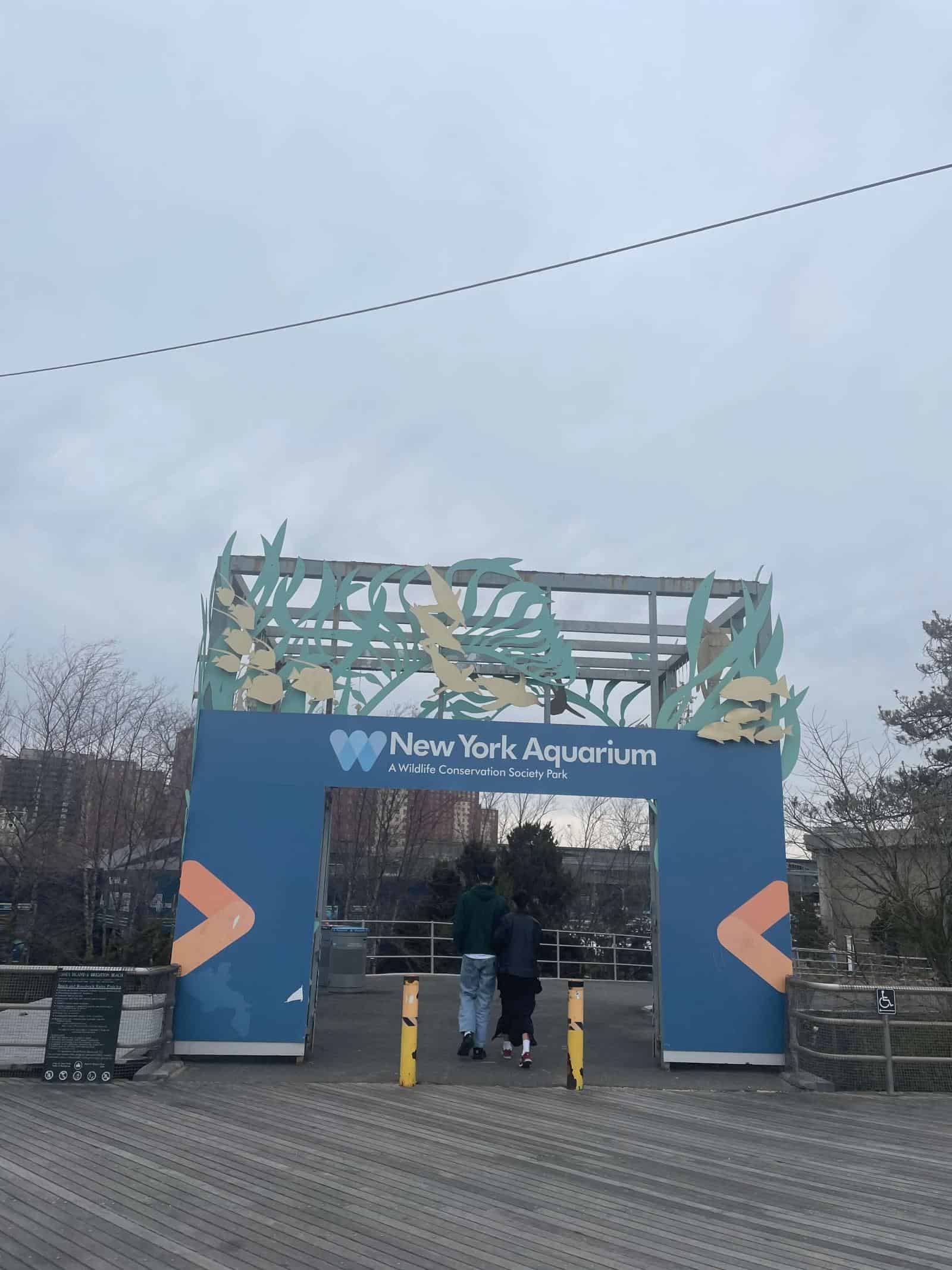 New York Aquarium Entrance
