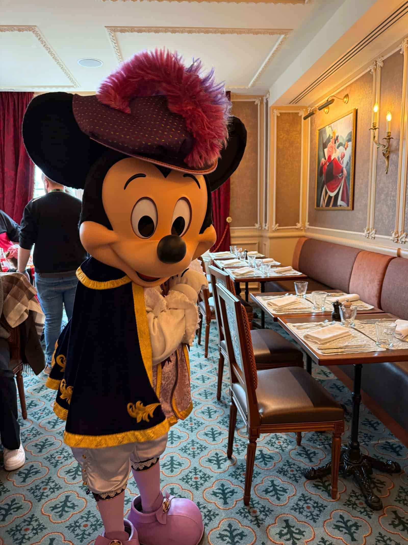 Mickey Mouse in Royal Clothes