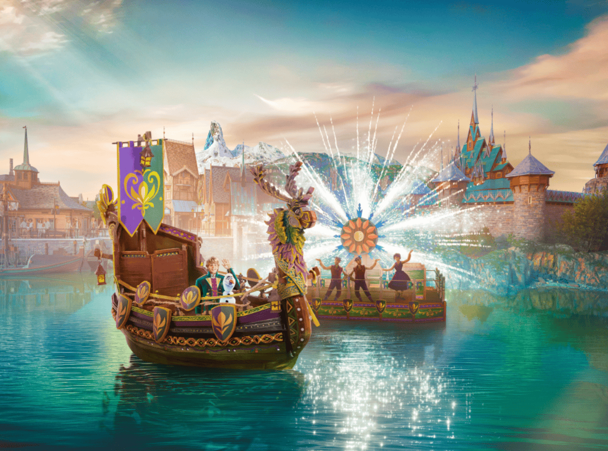 artist rendition of new frozen show