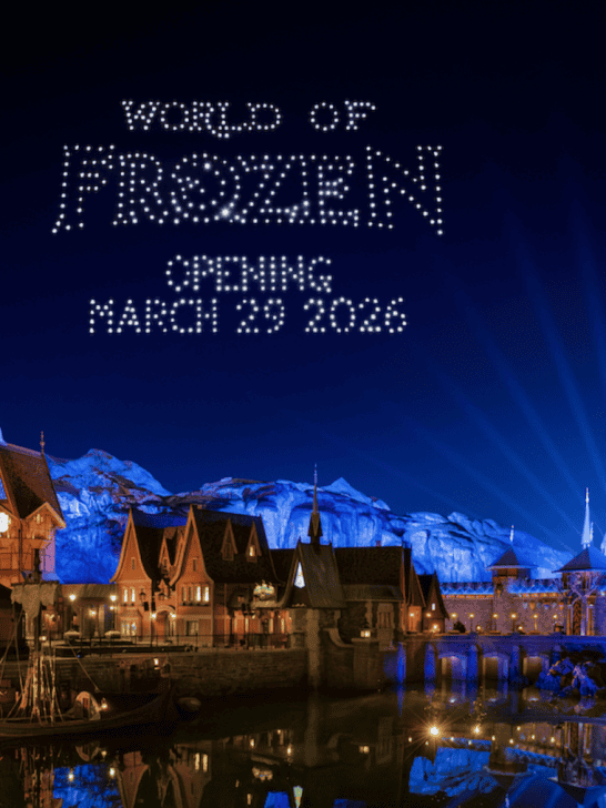 World of Frozen Opening Information