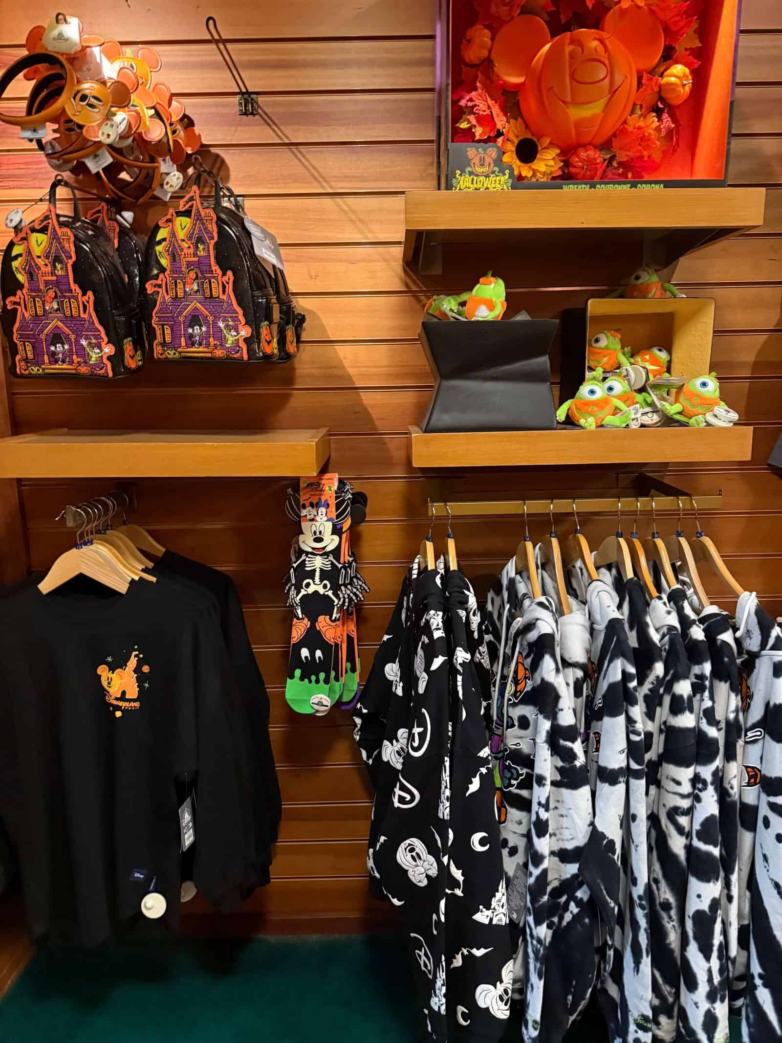 Halloween souvenirs at Disneyland Paris